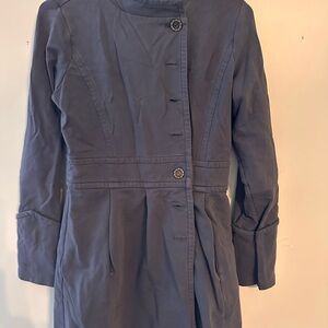 Matilda Jane Charcoal Trench Coat